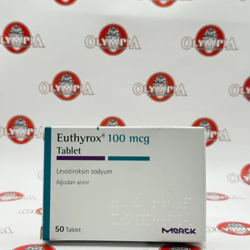 EUTHUROX (LEVOTIROKSIN) (USA Domestic) 100 MCG 50 TAB MERCK